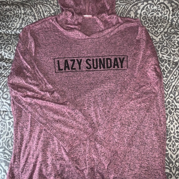 Charming Charlie Tops - Hooded lightweight shirt